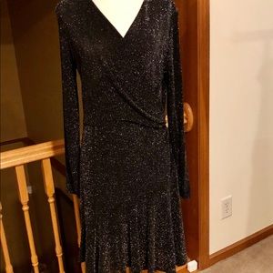 Black cocktail dress